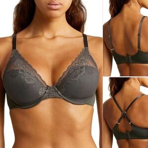 New! NATORI Avail Full Fit Convertible Contour Bra 36DD